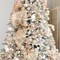 Clear Christmas Ball Ornaments,24ct Shatterproof Plastic Decorative Christmas Ornaments Hanging Xmas Tree Baubles Set with Stuffed Delicate Glittering Decorations for Holiday Party Decor (Champagne)
